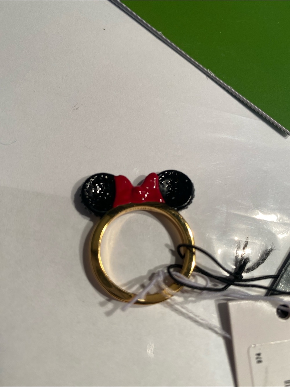 Kate Spade New York Disney x Minnie Mouse Ring Size 7 New - Picture 2 of 4